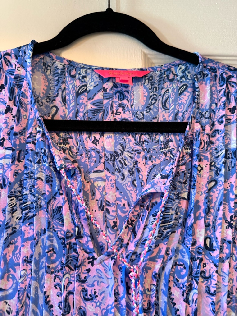 LILLY PULITZER Marilina Tunic-Size XL - Picture 8 of 10